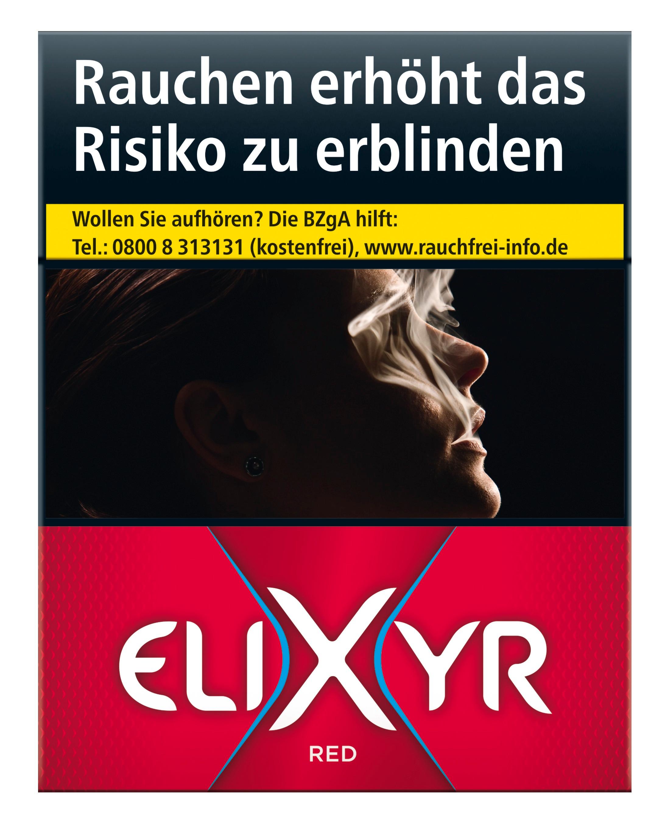 Elixyr Red XL Zigaretten 1 Stange 8x23 Stück
