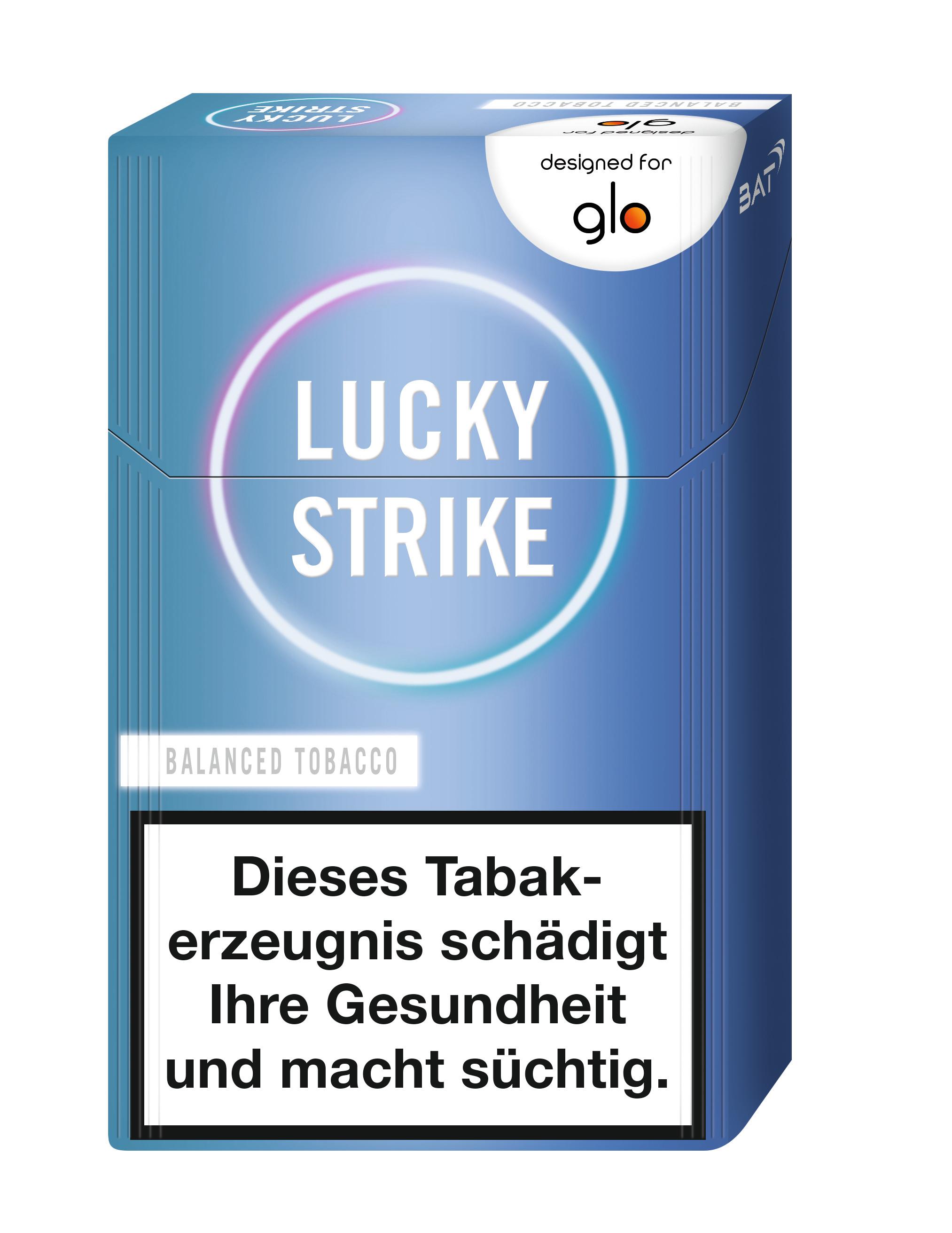Lucky Strike for glo Balanced Tobacco 1 Packung