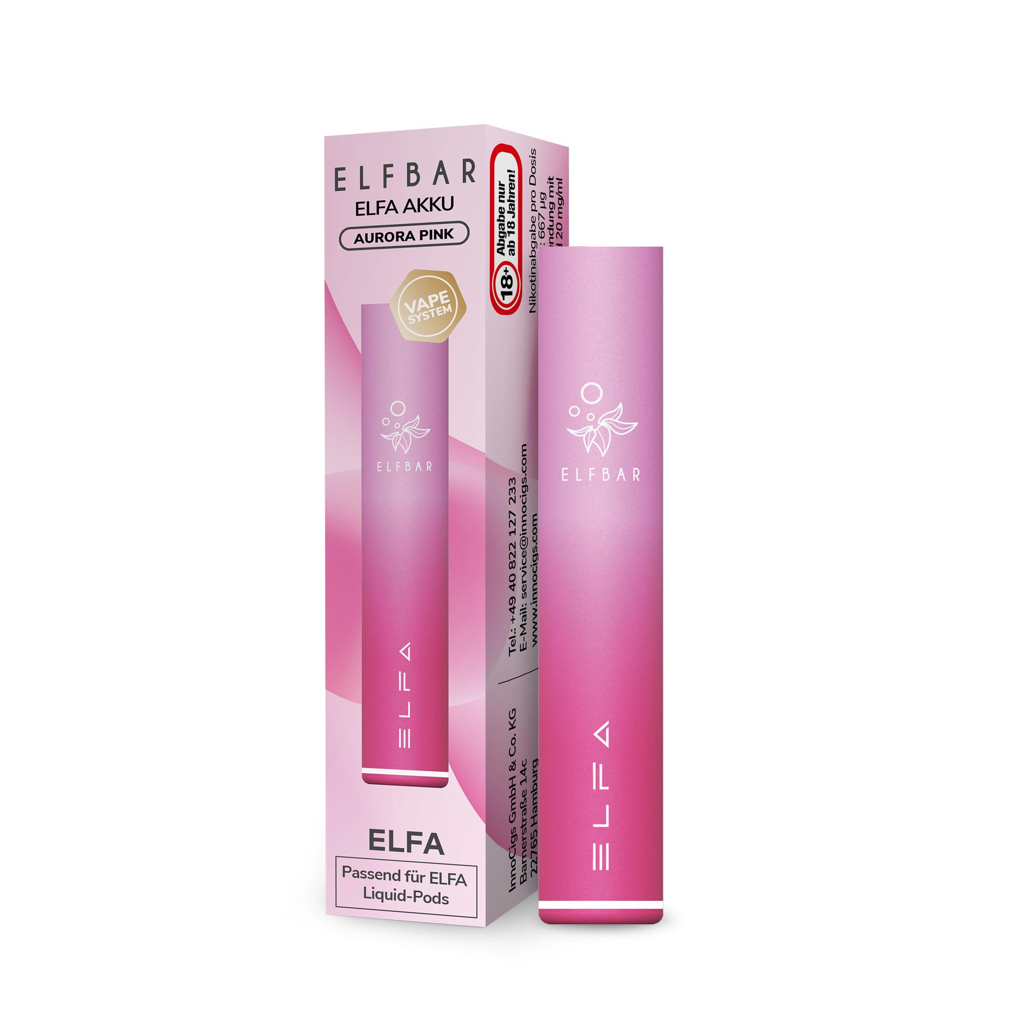 Elfbar ELFA Pod-Kit Aurora Pink 1 Packung 1 Stück