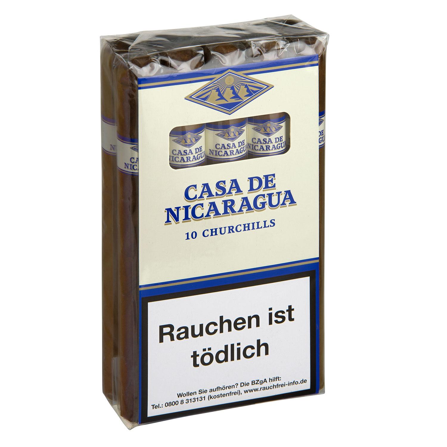 Casa de Nicaragua Zigarren Churchill 1 Packung
