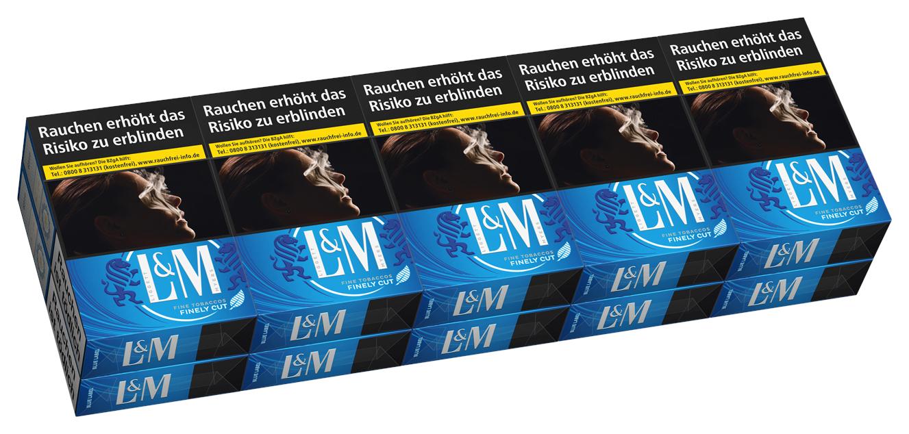 L&M Blue Zigaretten 1 Stange 10x20 Stück
