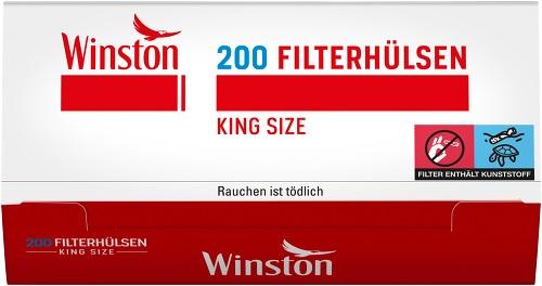Winston Zigarettenhülsen 1 Packung 200 Stück
