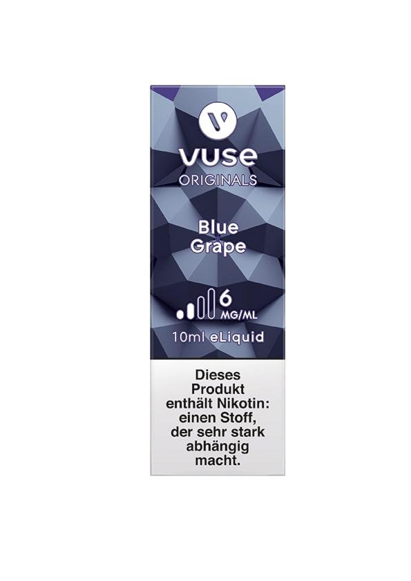 Vuse Liquid Bottle Blue Grape 6mg 1 Packung 10 ml