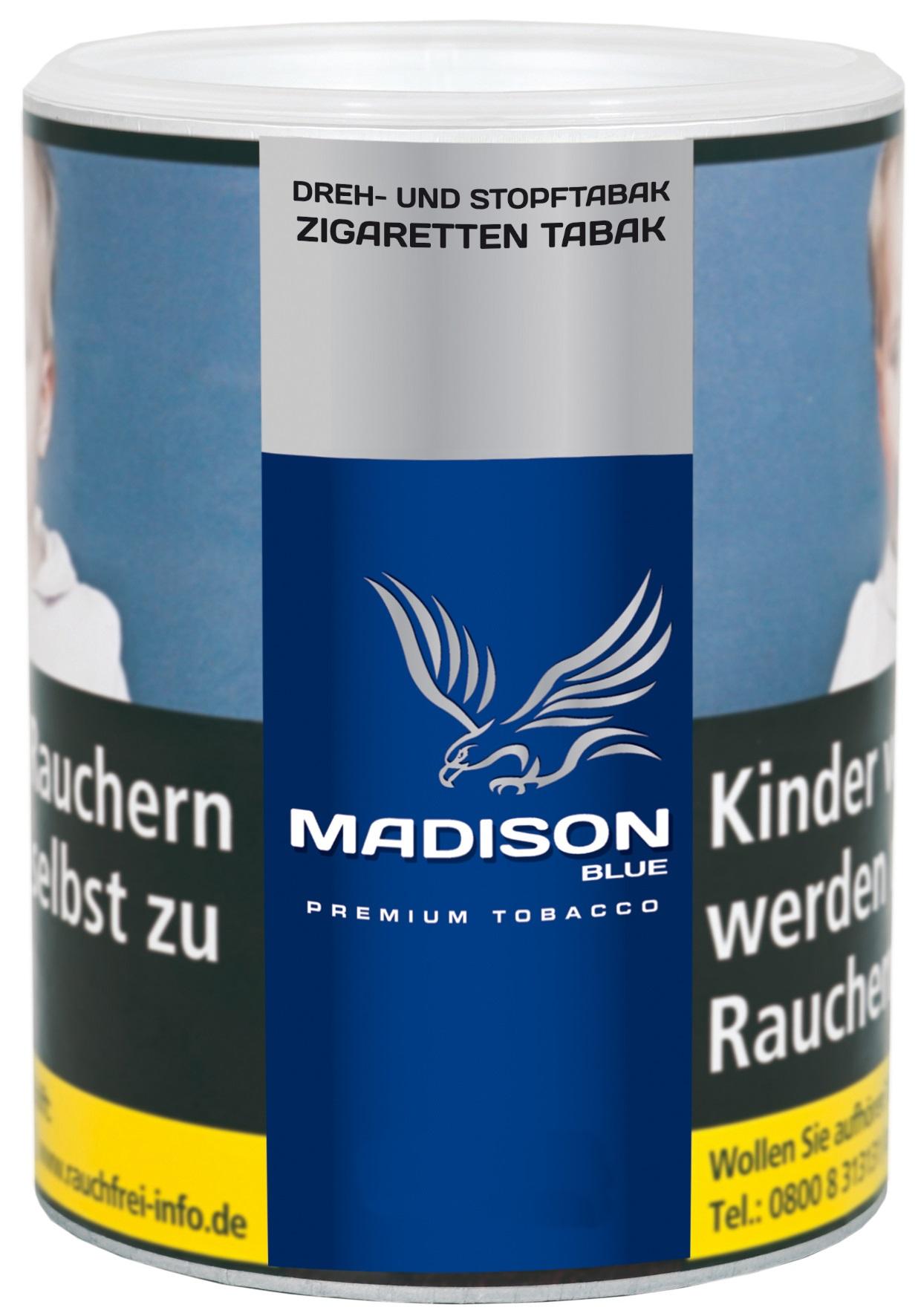 Madison Blue (Halfzware) Zigarettentabak 1 Dose 120 Gramm