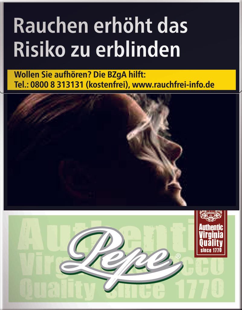 Pepe Zigaretten Bright Green BP 1 Stange