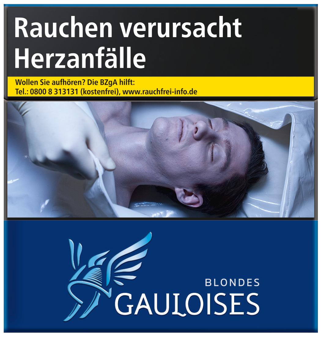 Gauloises Blondes Blau Zigaretten 1 Stange 3x60 Stück