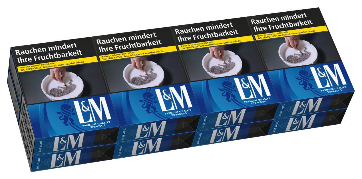 L&M Blue XL Zigaretten 1 Stange 8x24 Stück