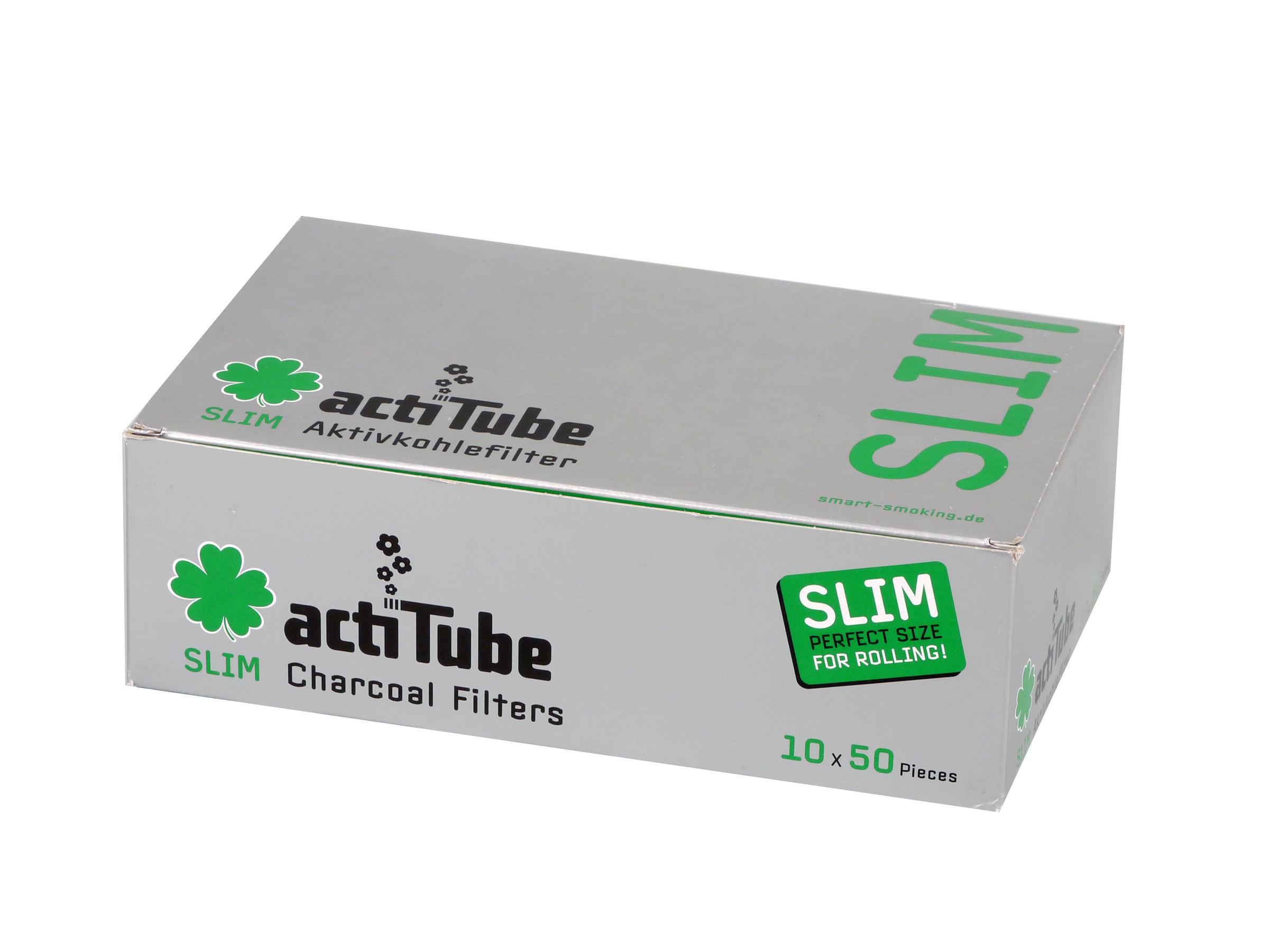 actiTube Slim Aktivohlefilter 7mm 1 Gebinde