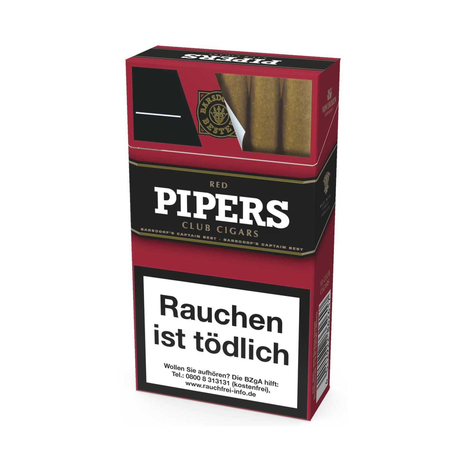 Pipers Zigarillos Little Cigars Red (Cherry) 1 Packung