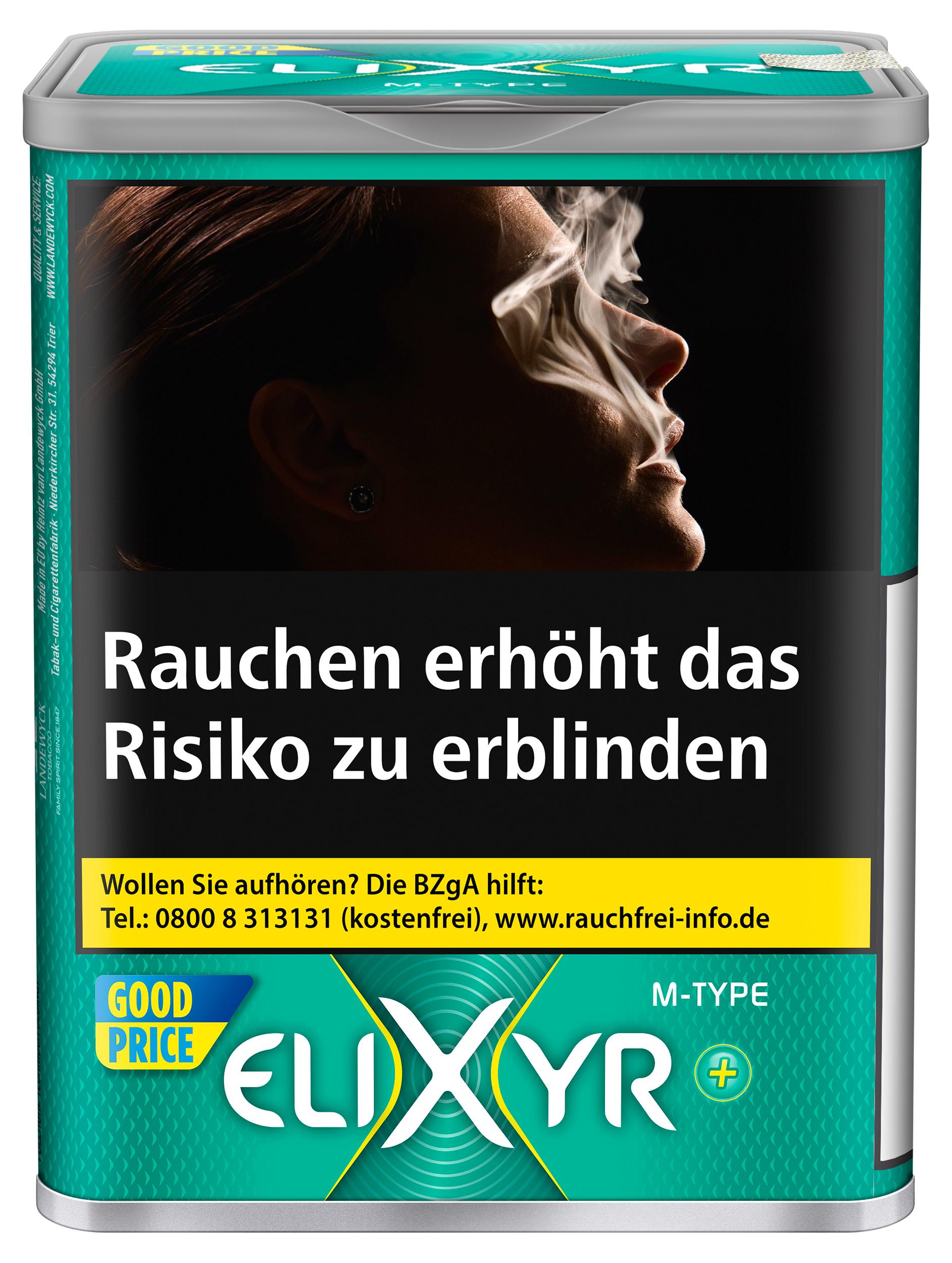 Elixyr+ Zigarettentabak 1 Dose 102 Gramm