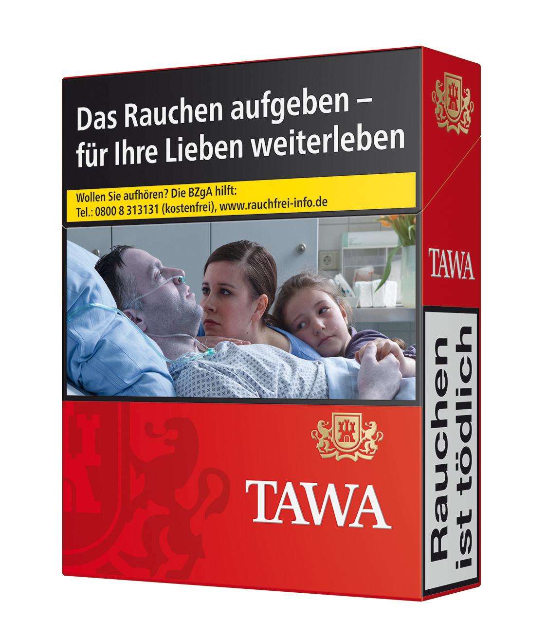 Tawa Red XL Zigaretten 1 Stange