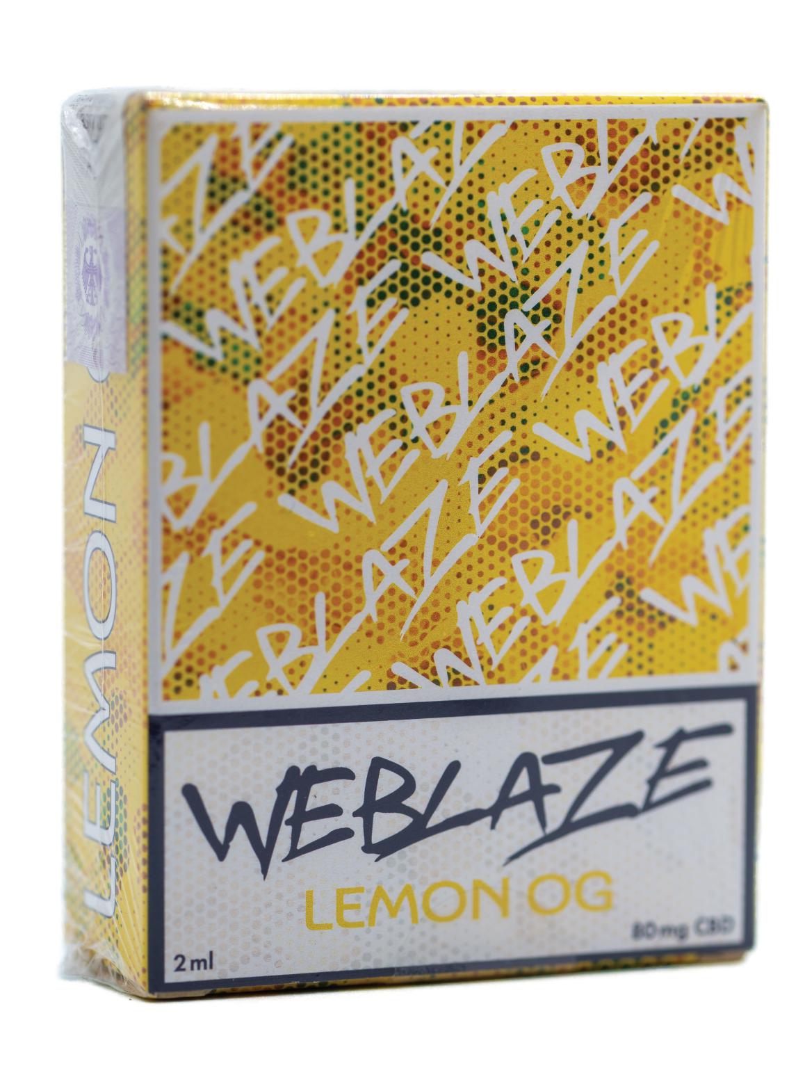 WeBlaze Lemon OG CBD Vape