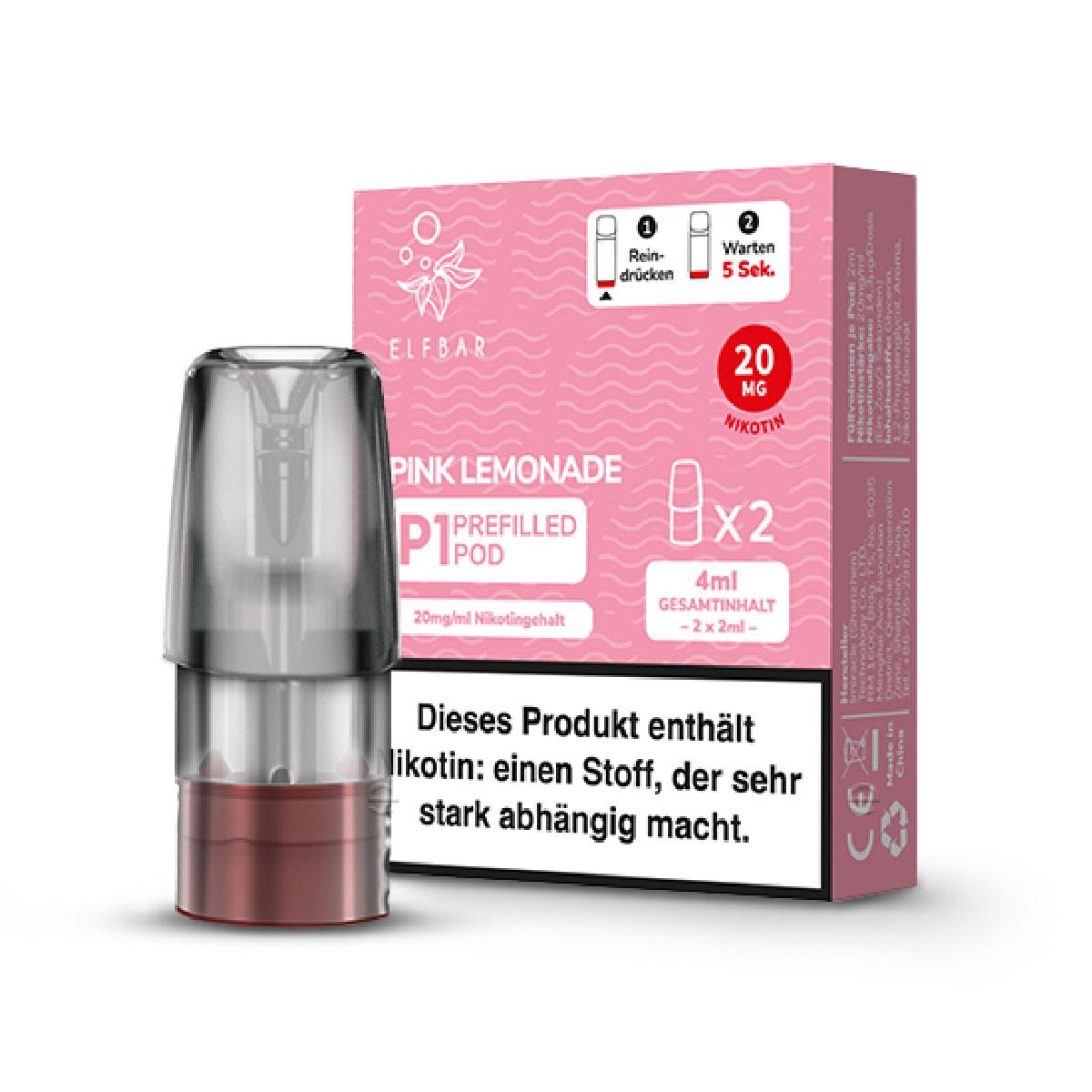 Elfbar Mate 500 Pod Pink Lemonade 20mg/ml  1 Packung 2 Stück