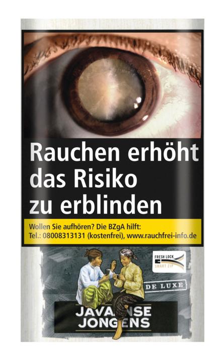 Javaanse Jongens De Luxe Zigarettentabak 1 Gebinde 6x30 Gramm