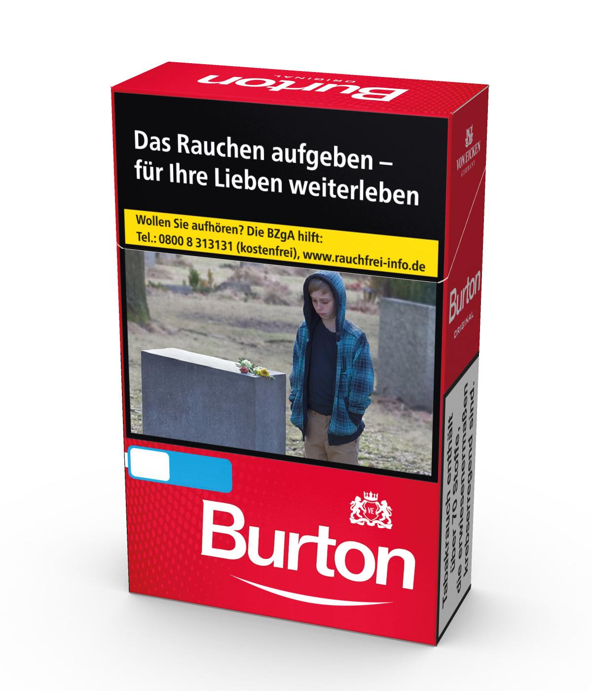 Burton Zigaretten Original 1 Stange