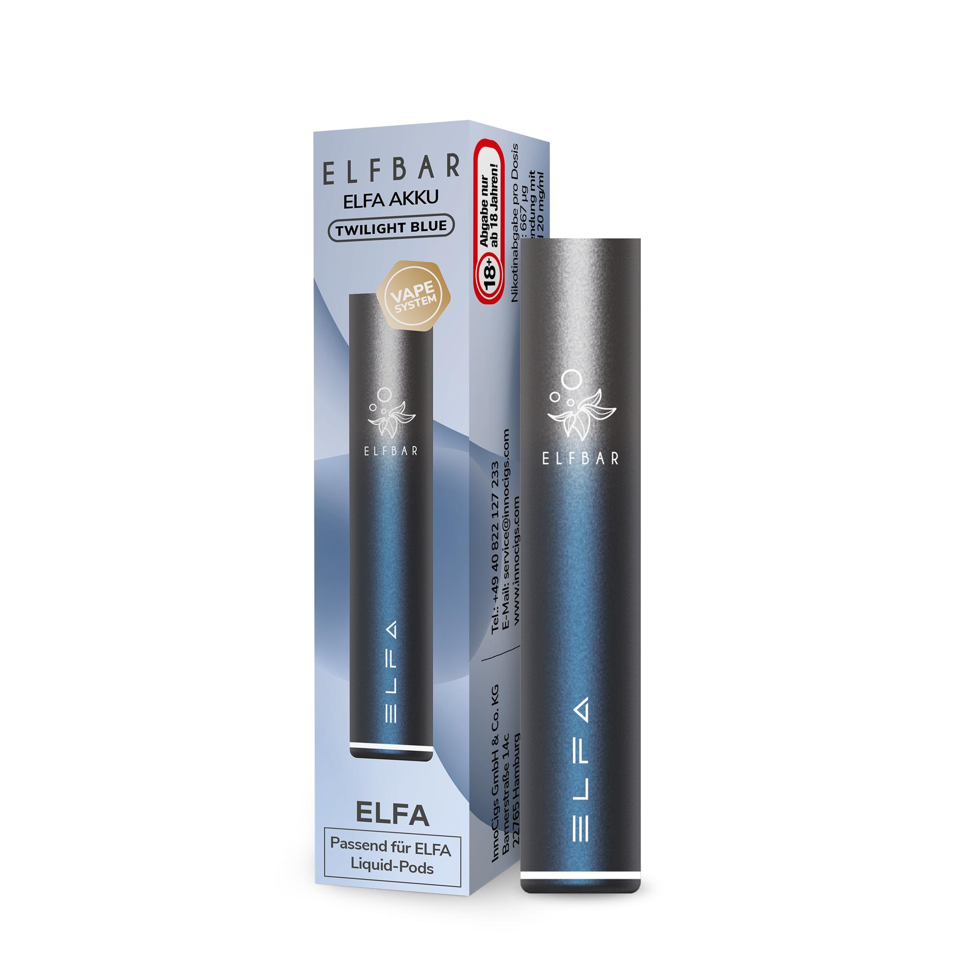 Elfbar ELFA Pod-Kit Twilight Blue 1 Packung 1 Stück
