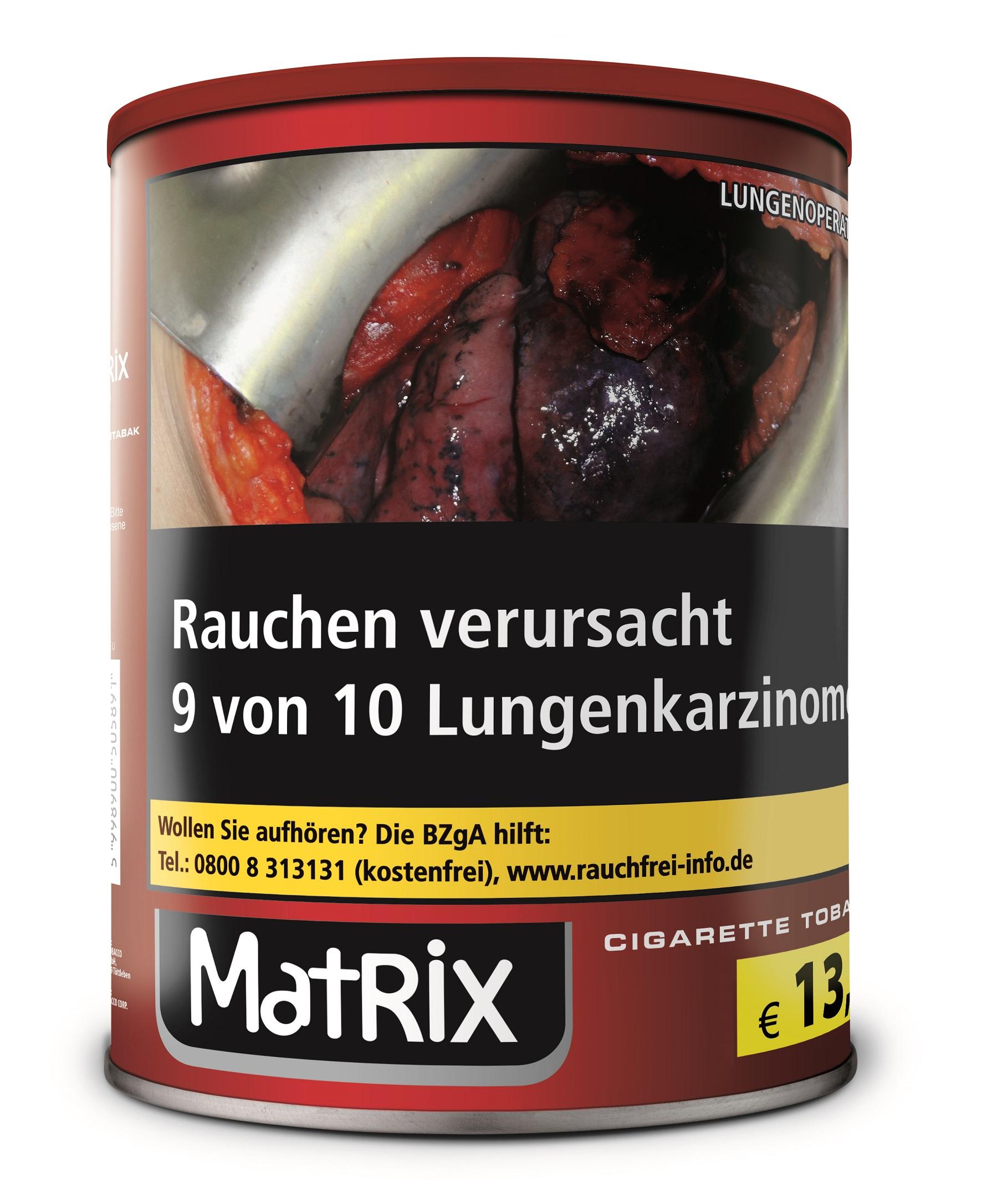 Matrix Zigarettentabak Red 1 Dose 90 Gramm
