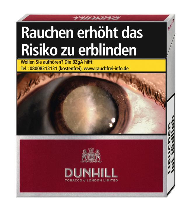 Dunhill International Red Zigaretten 1 Packung