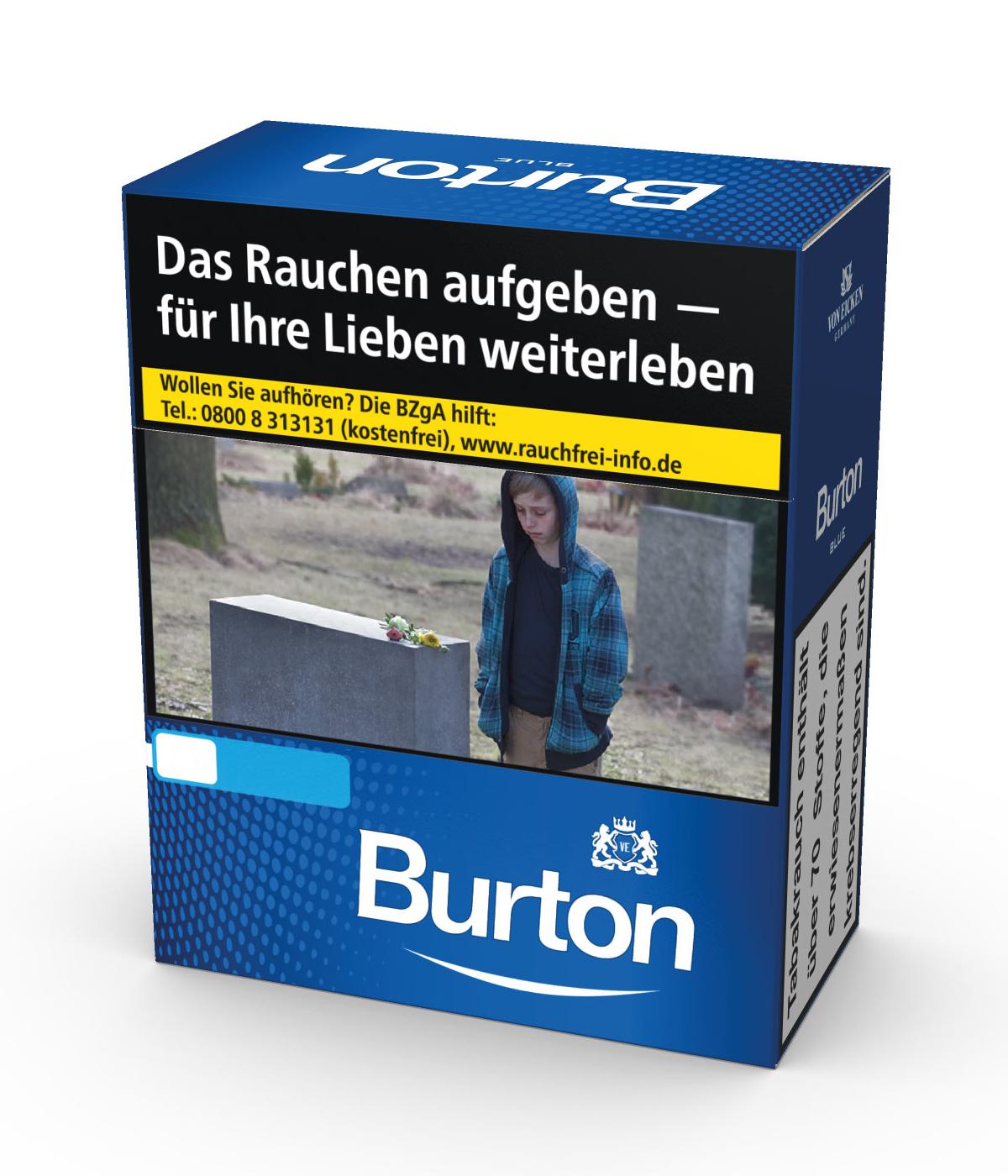 Burton Zigaretten Blau XXXL 1 Stange