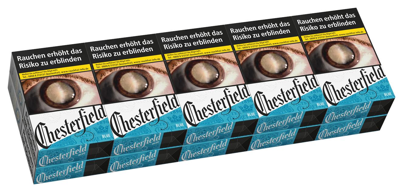 Chesterfield Blue Zigaretten 1 Stange