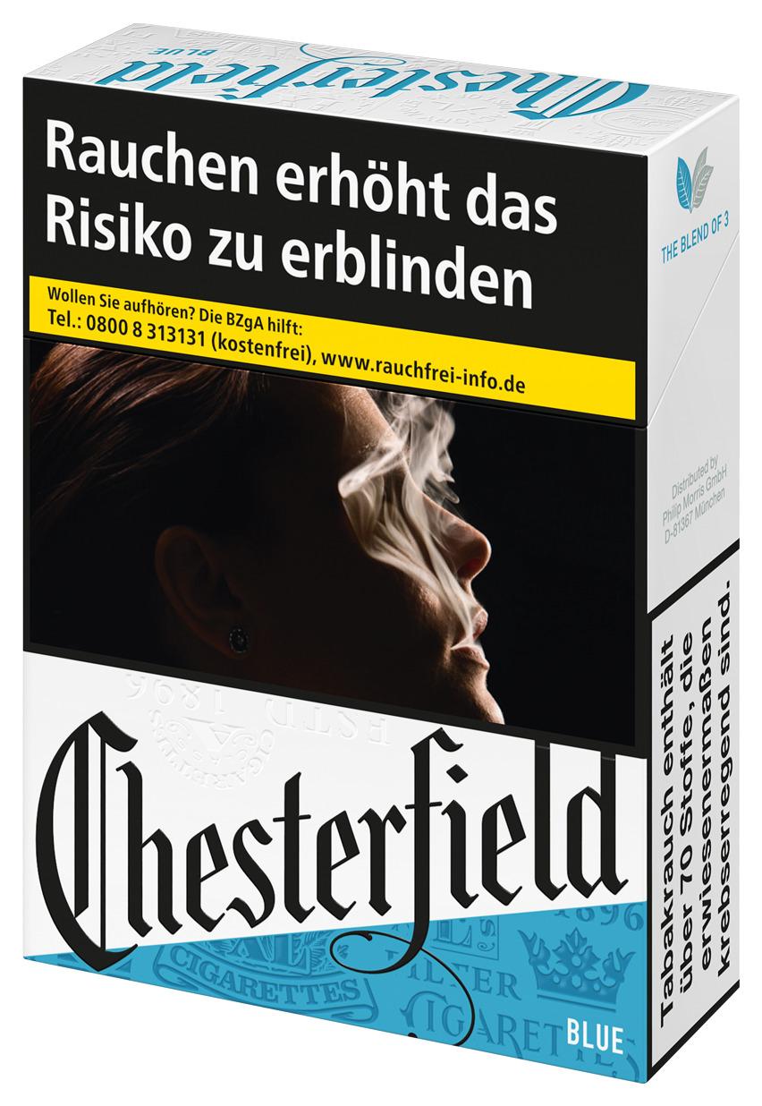 Chesterfield Blue XL Zigaretten 1 Packung