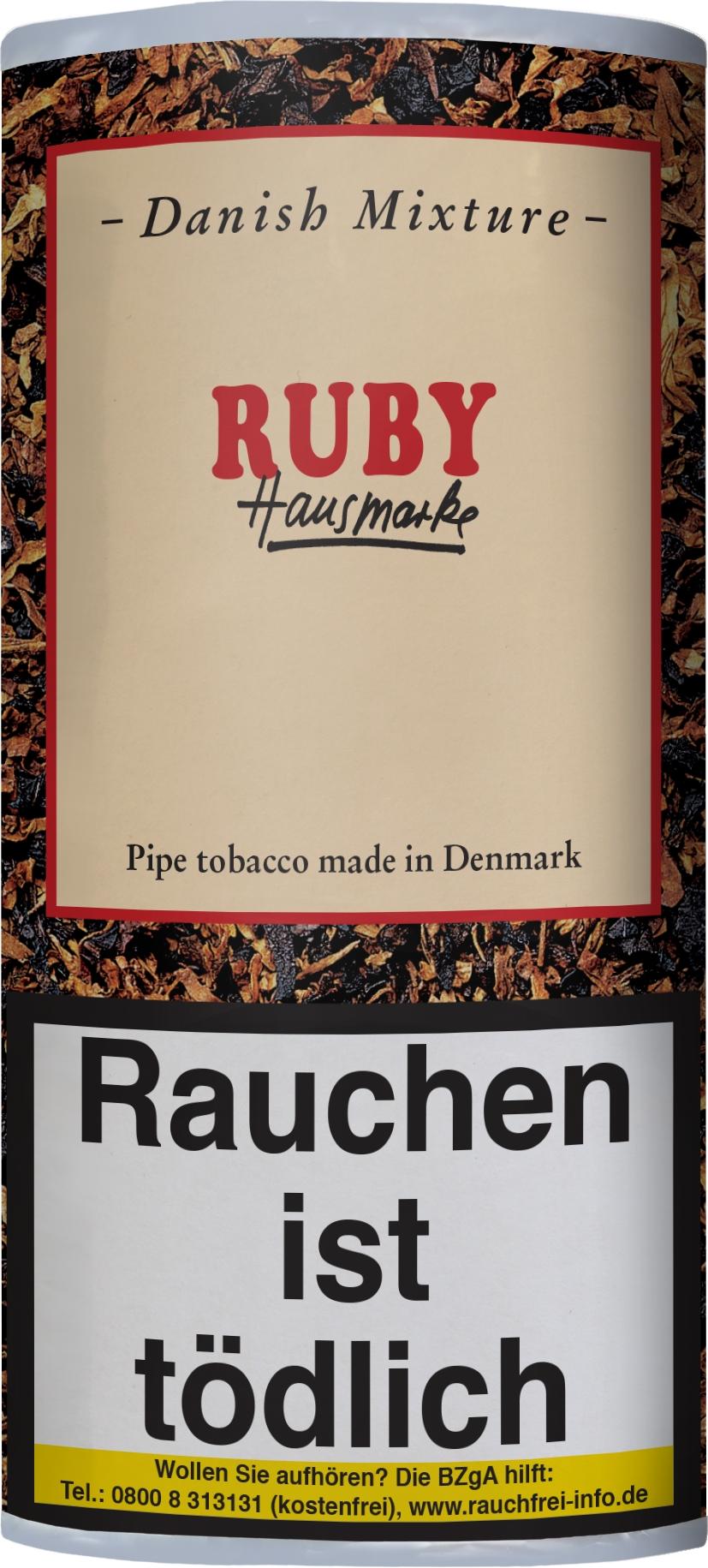 Danish Mixture Pfeifentabak Ruby 1 Packung