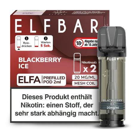 Elfbar ELFA Pod Blackberry Ice 20mg/ml 1 Packung 2 Stück