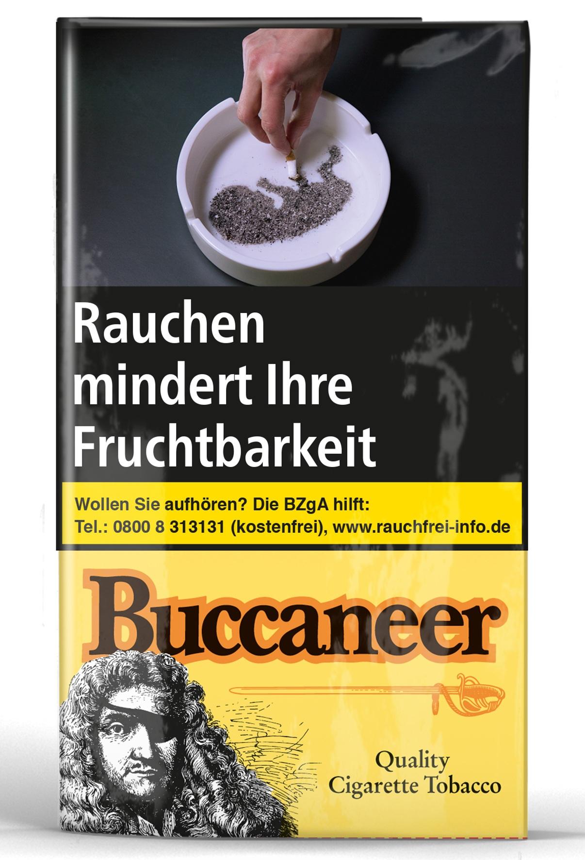 Buccaneer Zigarettentabak Whisky 1 Packung 40 Gramm