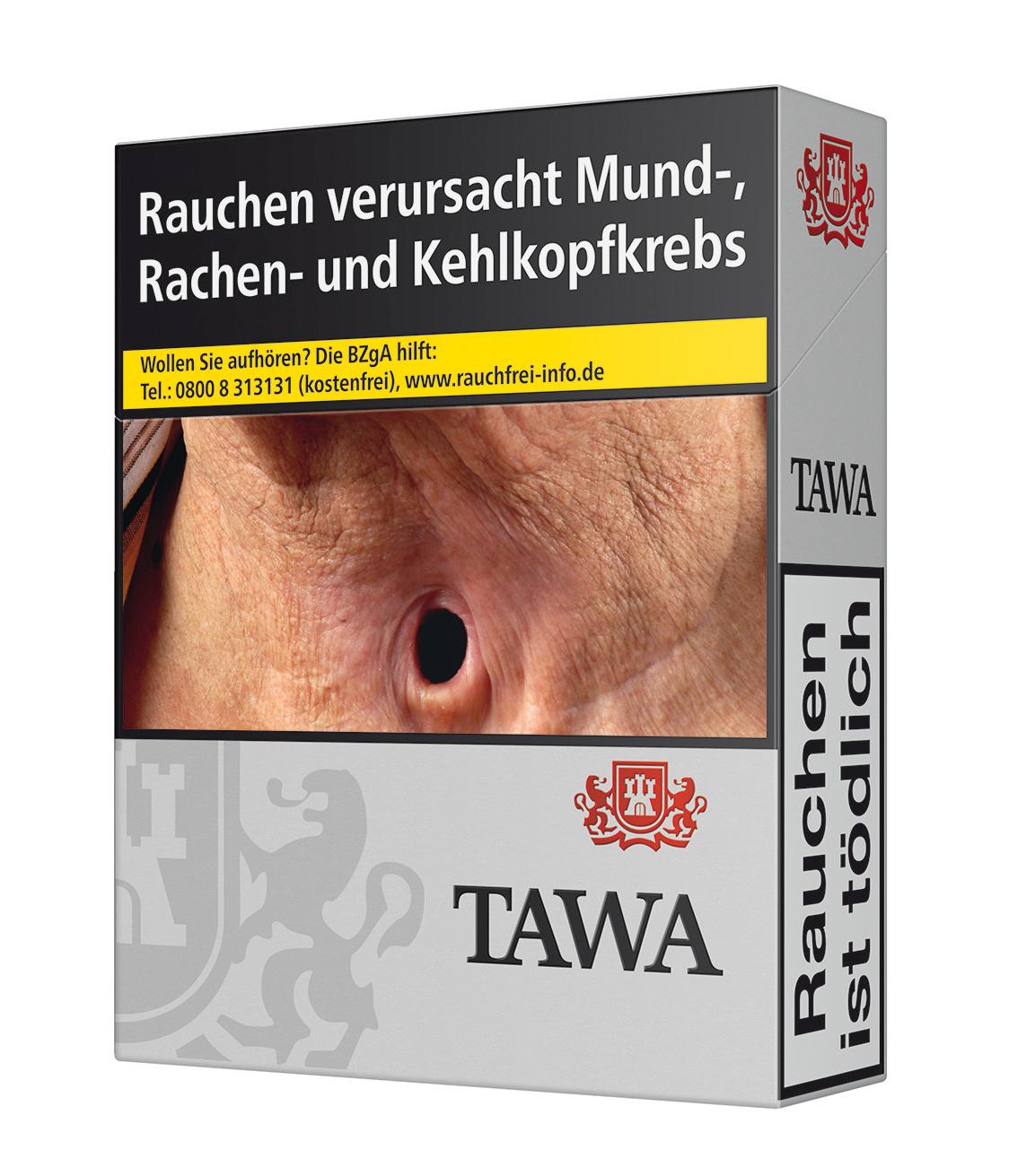 Tawa Silver XL Zigaretten  1 Stange