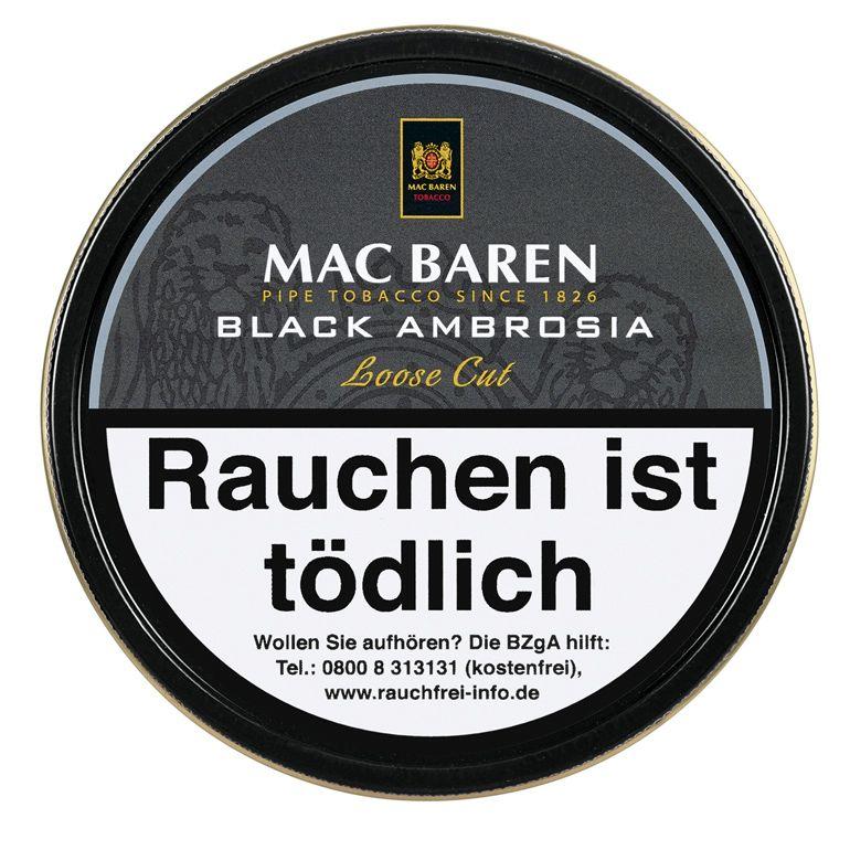 Mac Baren Pfeifentabak Black Ambrosia 1 Dose