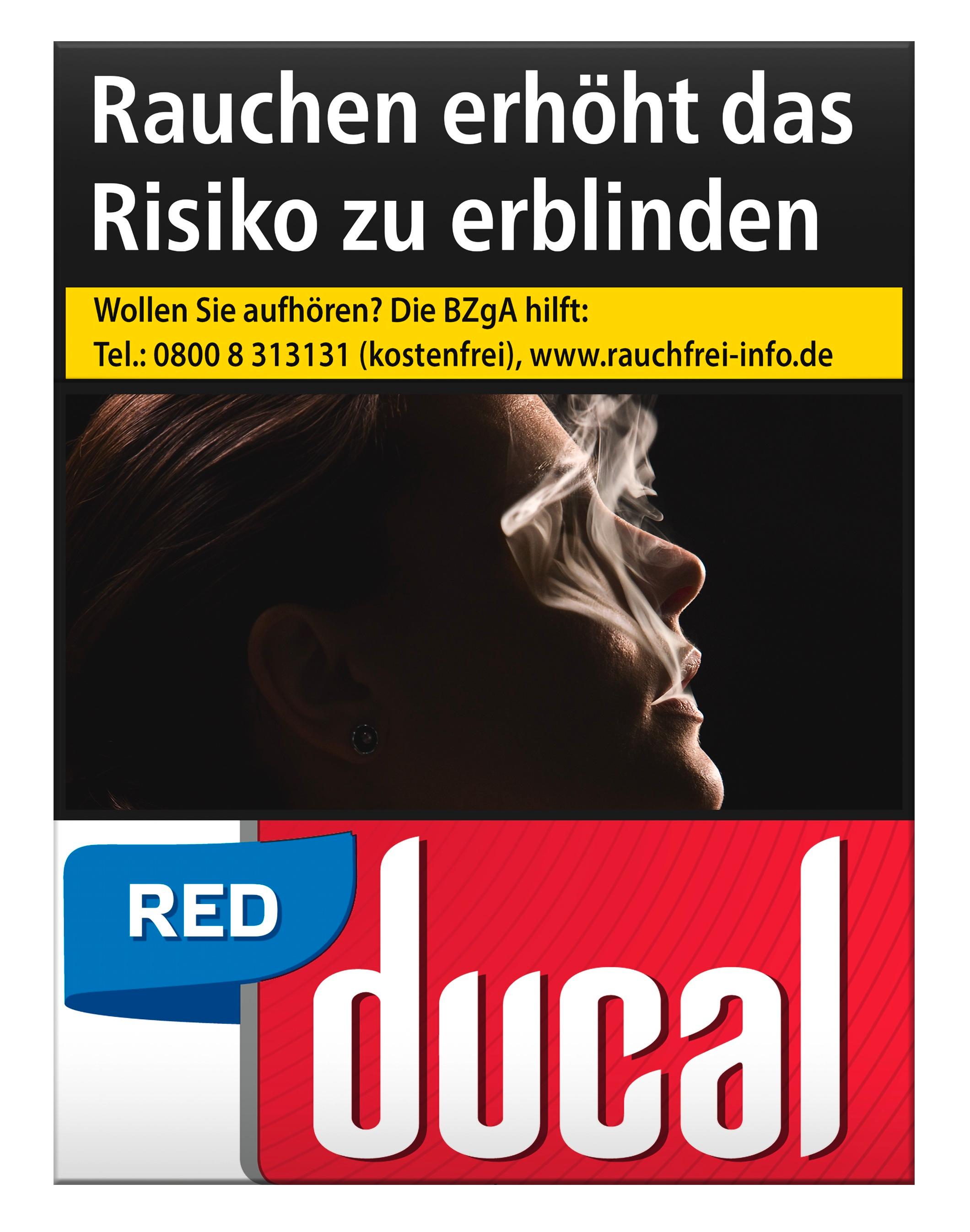Ducal Zigaretten Red XXL 1 Packung 29 Stück