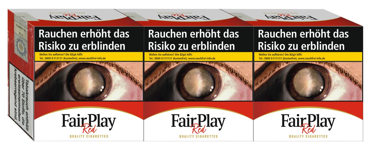 Fair Play Hercules Filterzigaretten  1 Stange 3x60 Stück