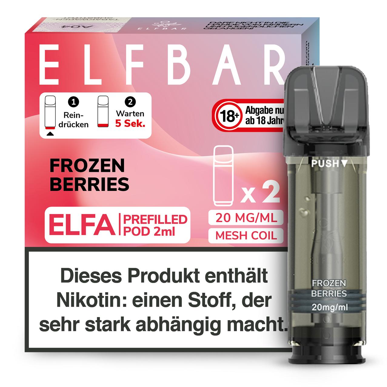 Elfa Pod Frozen Berries 20mg 1 Packung 2 Stück