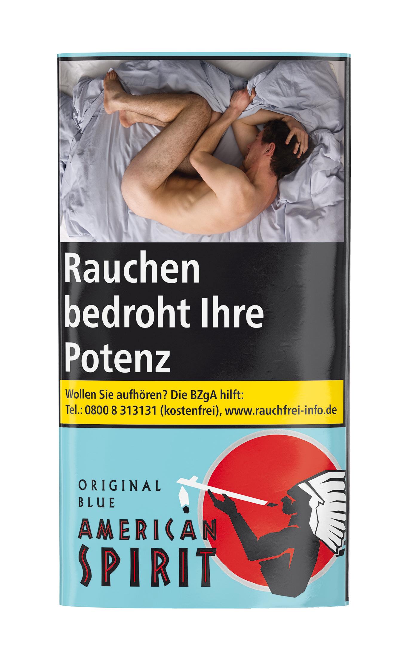 American Spirit Zigarettentabak Blue 1 Pouch
