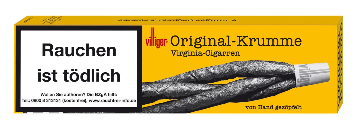 Villiger Zigarren Original-Krumme 1 Packung 6 Stück