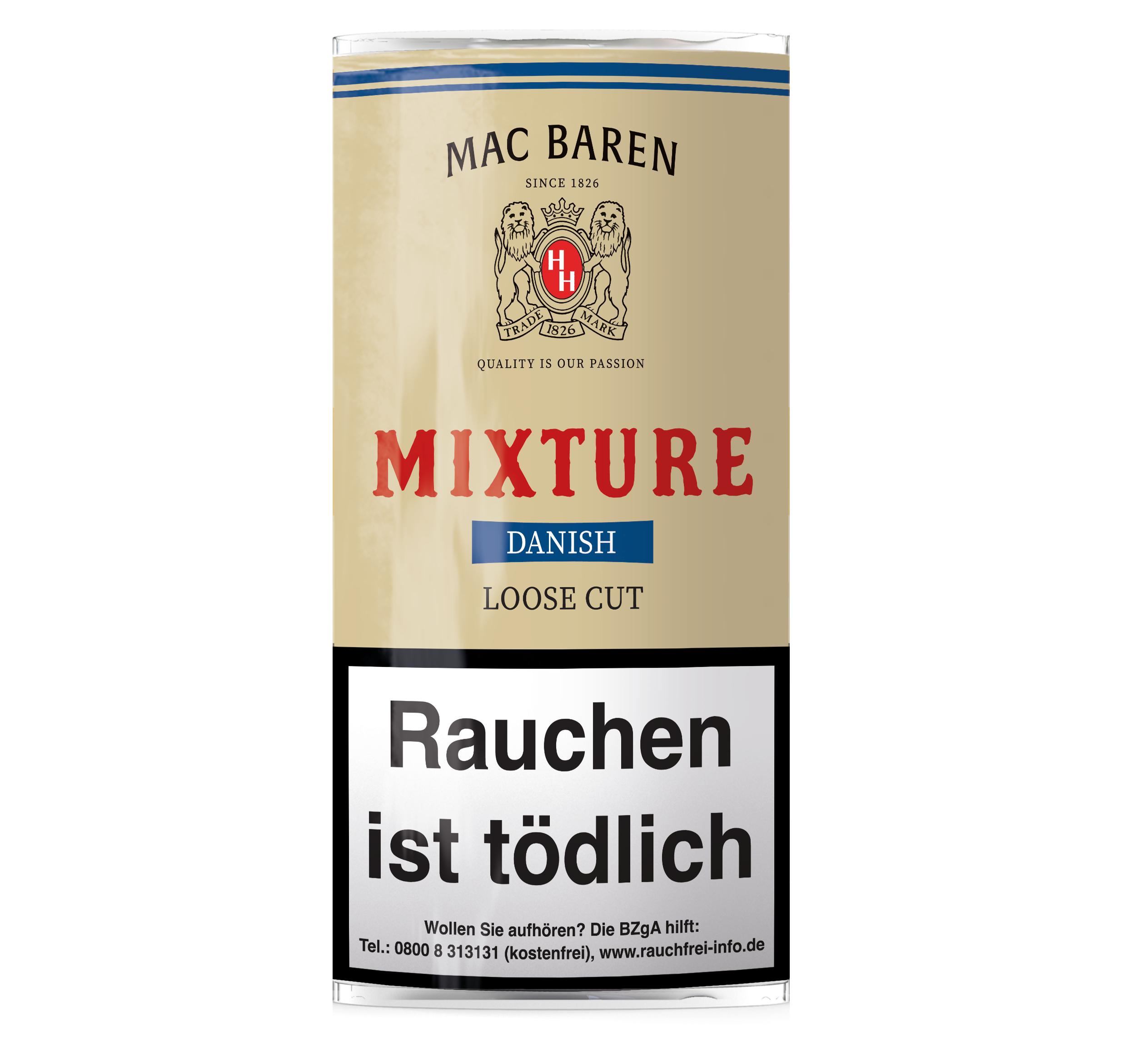 Mac Baren Danish Mixture 1 Pouch 50 Gramm