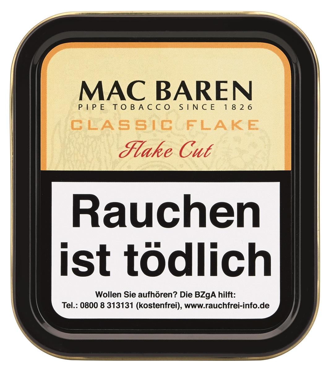 Mac Baren Pfeifentabak Classic Flake 1 Stange