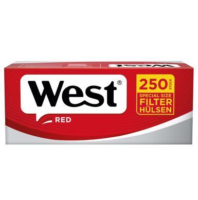 West Red Special Zigarettenhülsen 1 Stange