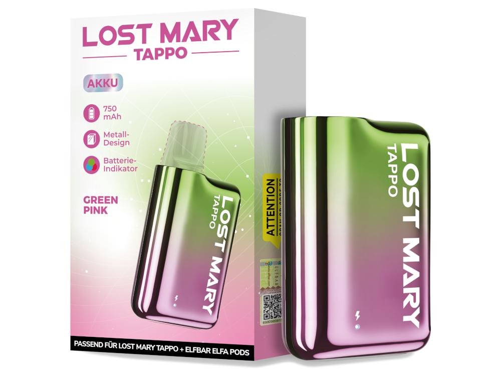 Tappo Device Green-Pink Lost Mary by Elfbar 1 Packung