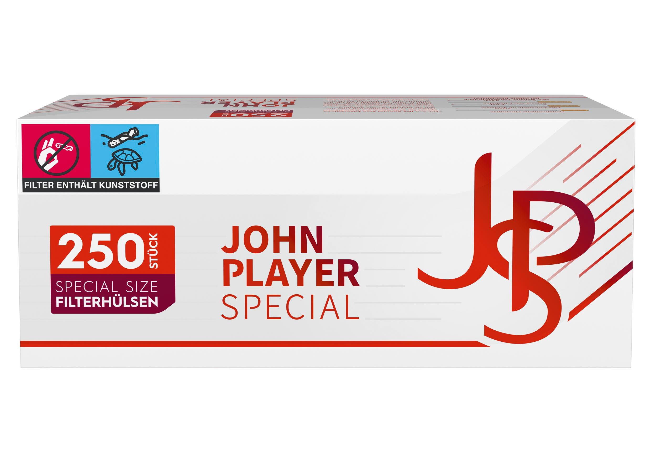JPS Red Zigarettenhülsen Special 1 Packung