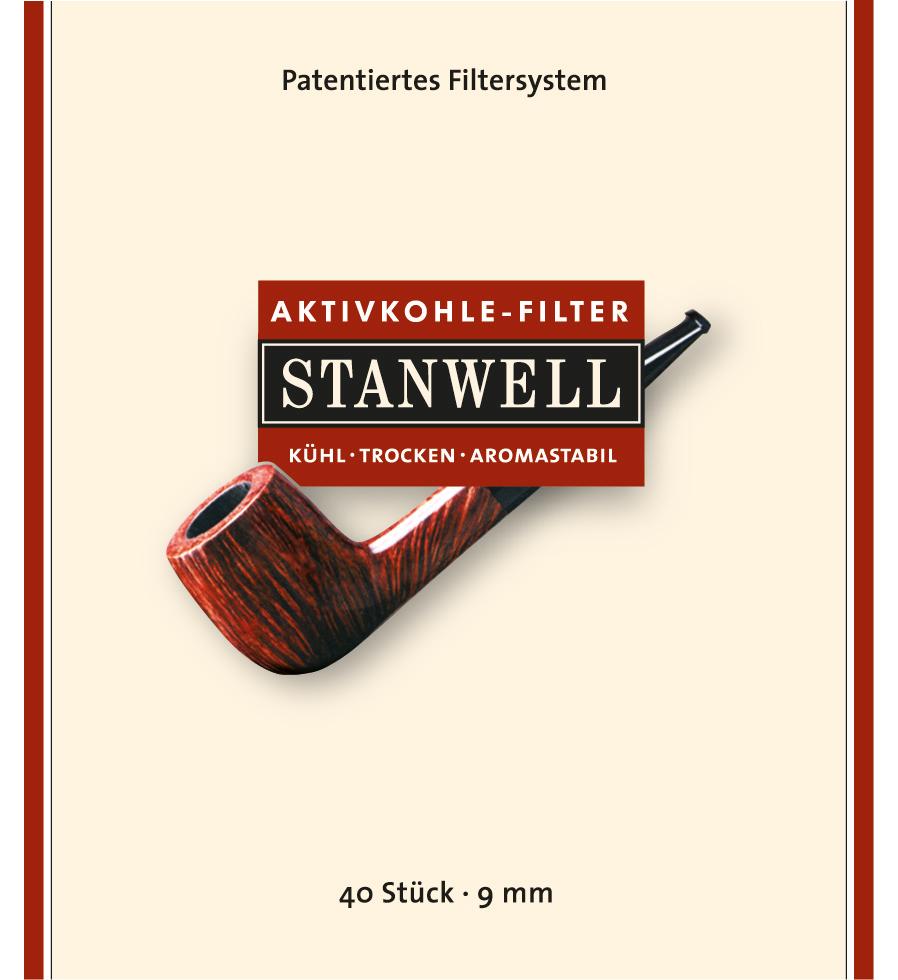 Stanwell Pfeifenfilter Aktivkohle 1 Packung