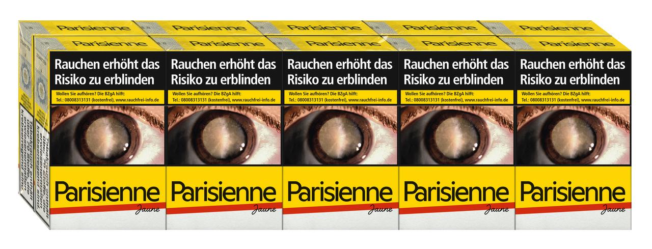 Parisienne Zigaretten Jaune 1 Stange 10x20 Stück