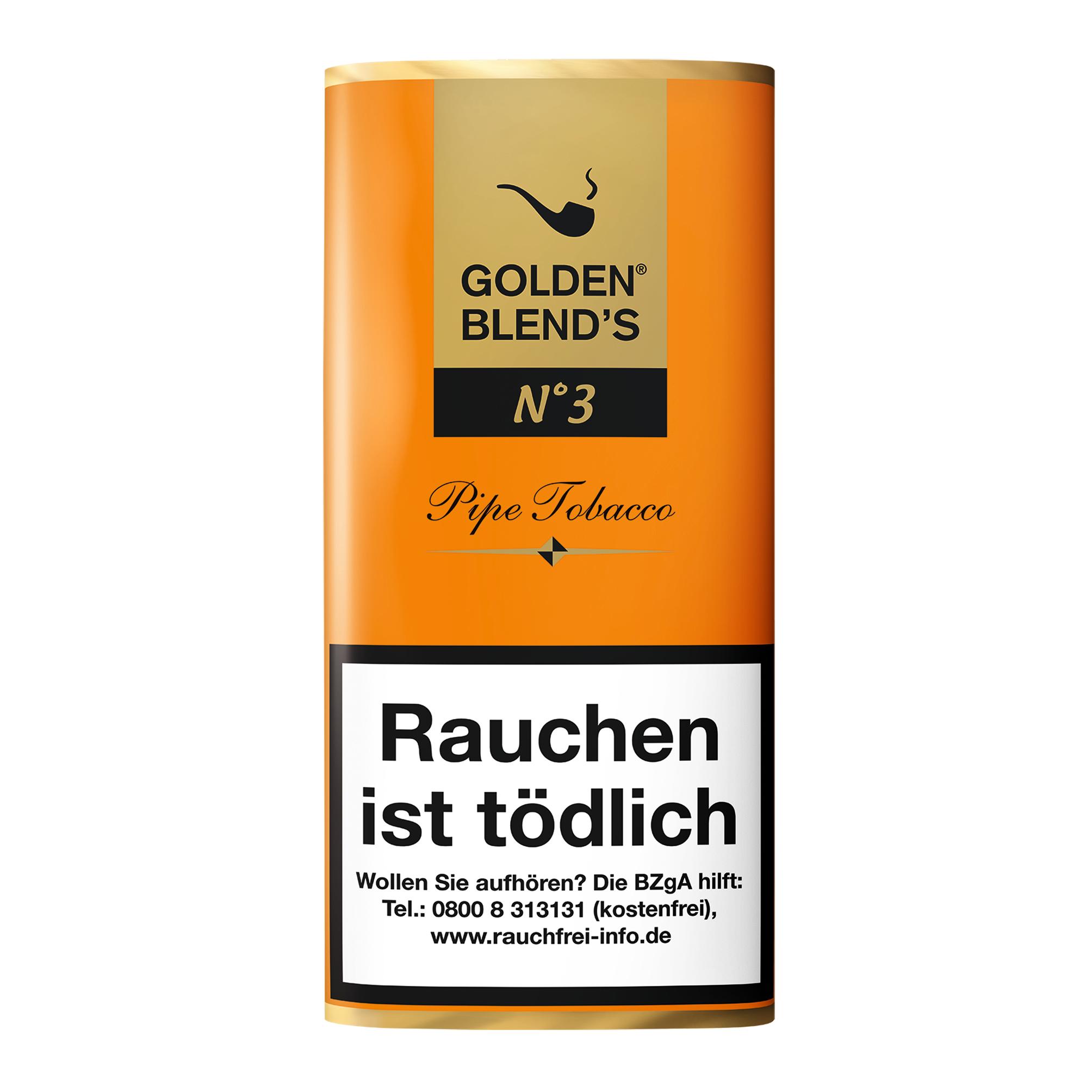 Golden Blend`s Pfeifentabak No. 3 (Amaretto) 1 Packung 50 Gramm