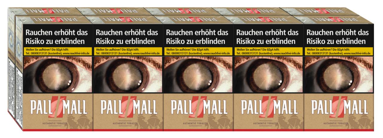 Pall Mall Authentic Red 1 Stange 10x20 Stück