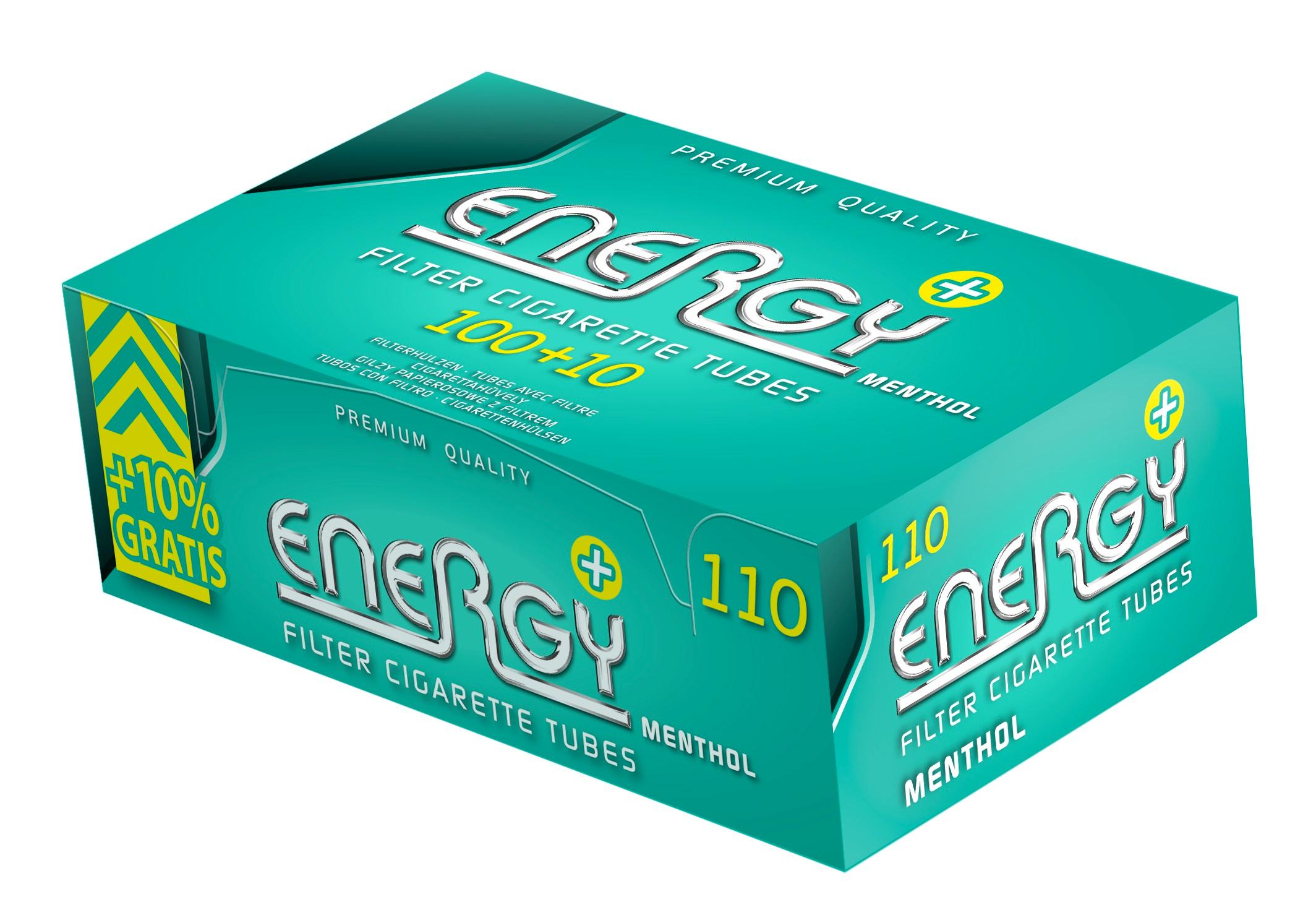 Elixyr+ Energy Menthol Filterhülsen 1 Packung 110 Stück