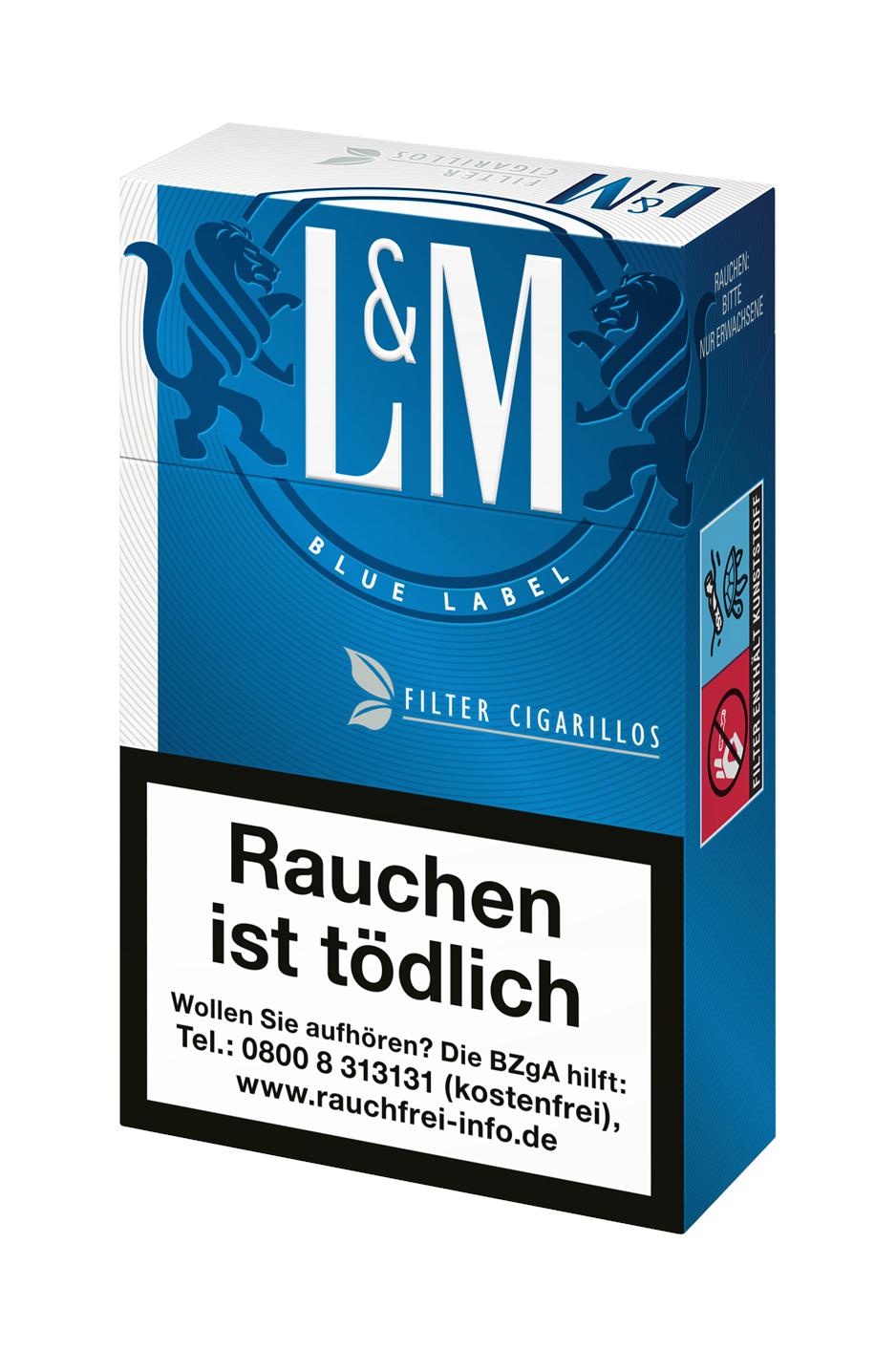 L&M Blue Zigarillos 1 Stange