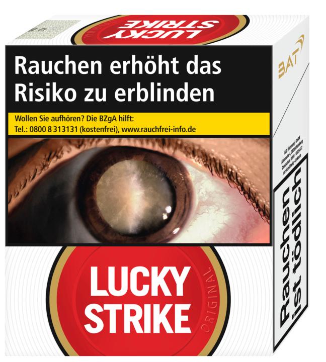 Lucky Strike Original Red King Zigaretten 1 Packung