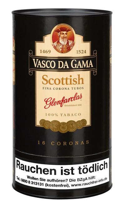 Vasco da Gama Zigarren Scottish Tubos No. 85 1 Stange