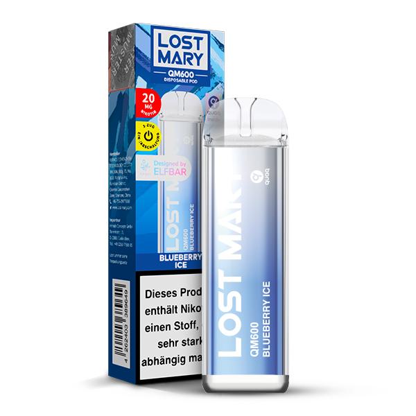 Lost Mary QM600 Blueberry Ice 1 Packung
