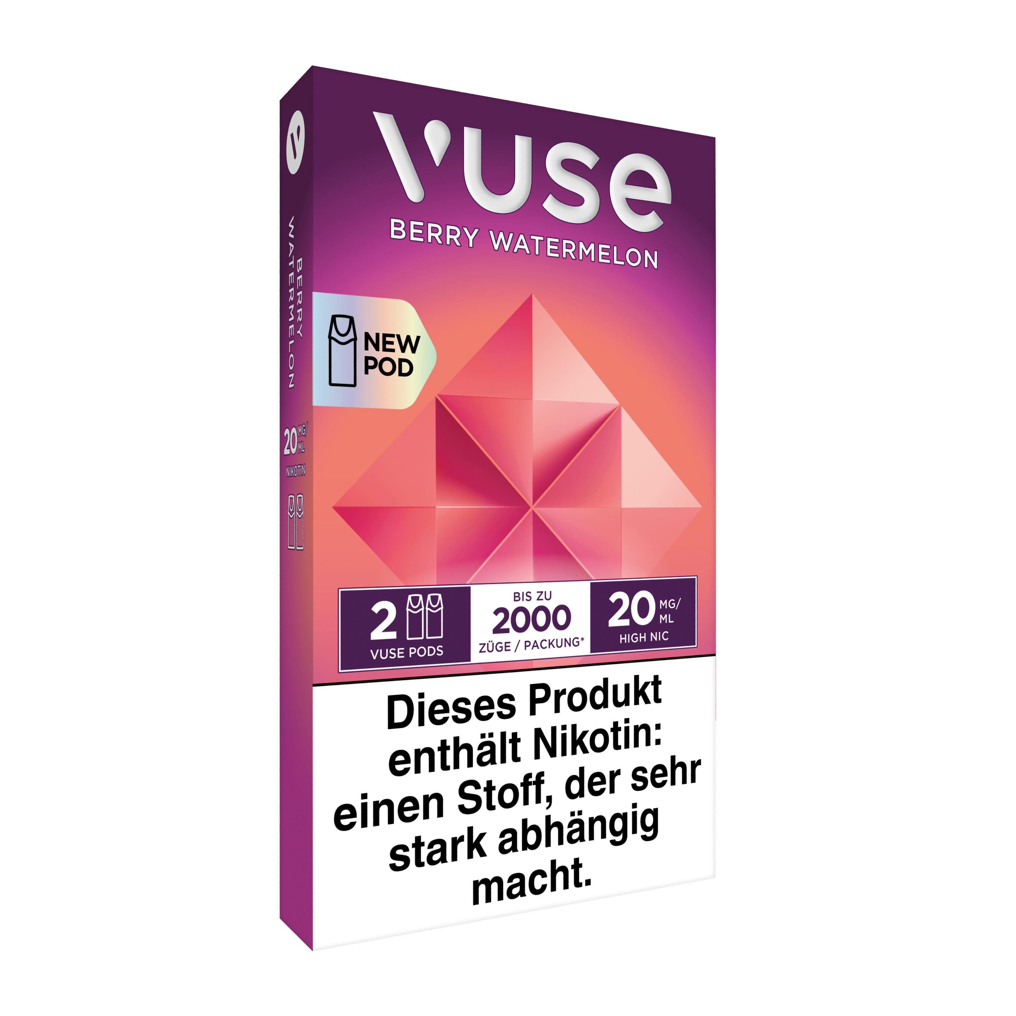Vuse Pod Berry Watermelon 20mg 1 Packung 2 Stück